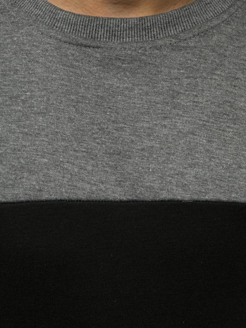 Bluza męska grafitowa OZONEE JS/JZ11039