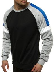 Bluza męska czarna OZONEE JS/JZ11038