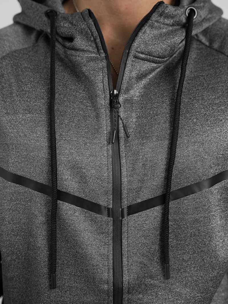 Komplet dresowy męski grafitowy OZONEE JS/8C1966/5