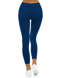 Legginsy damskie niebieskie OZONEE JS/YW01055/A9