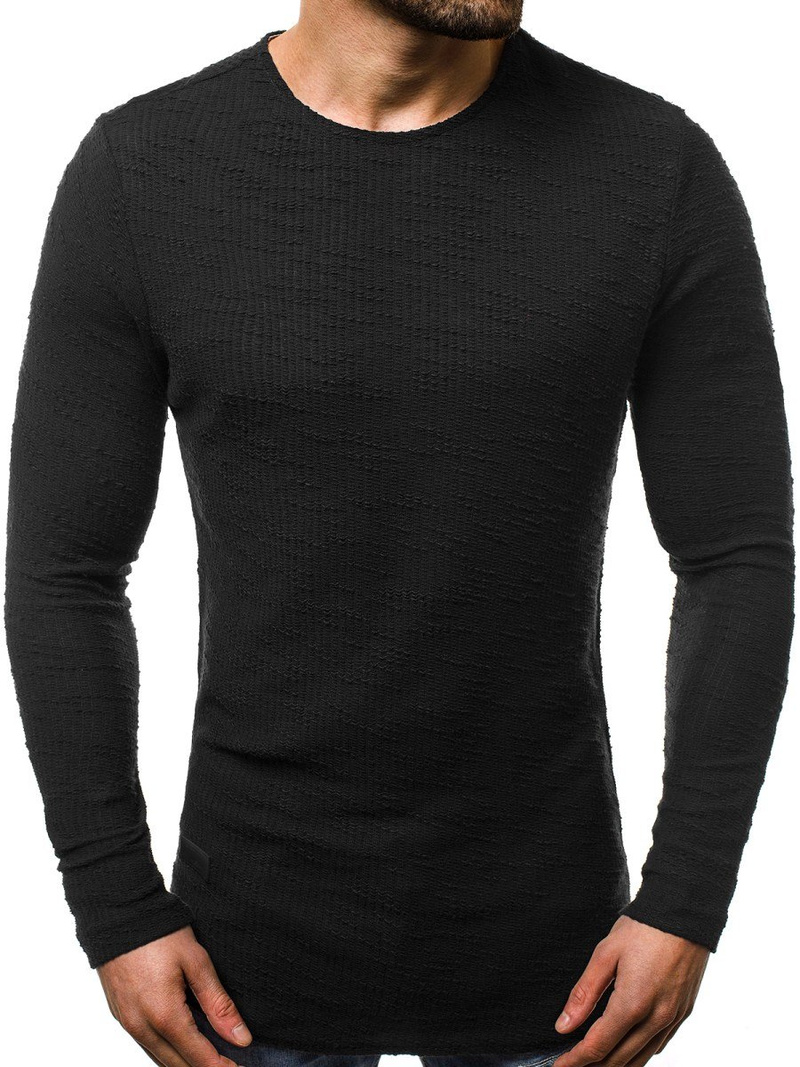 Bluza męska czarna OZONEE A/1230