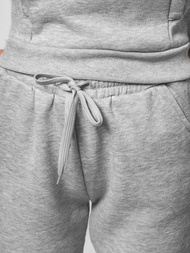 Жіночий спортивний костюм з двох частин Сiрий OZONEE JS/8C70/2