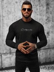 Bluza męska czarna OZONEE O/P2029