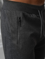 Spodnie dresowe męskie grafitowe OZONEE JS/15K1835/5