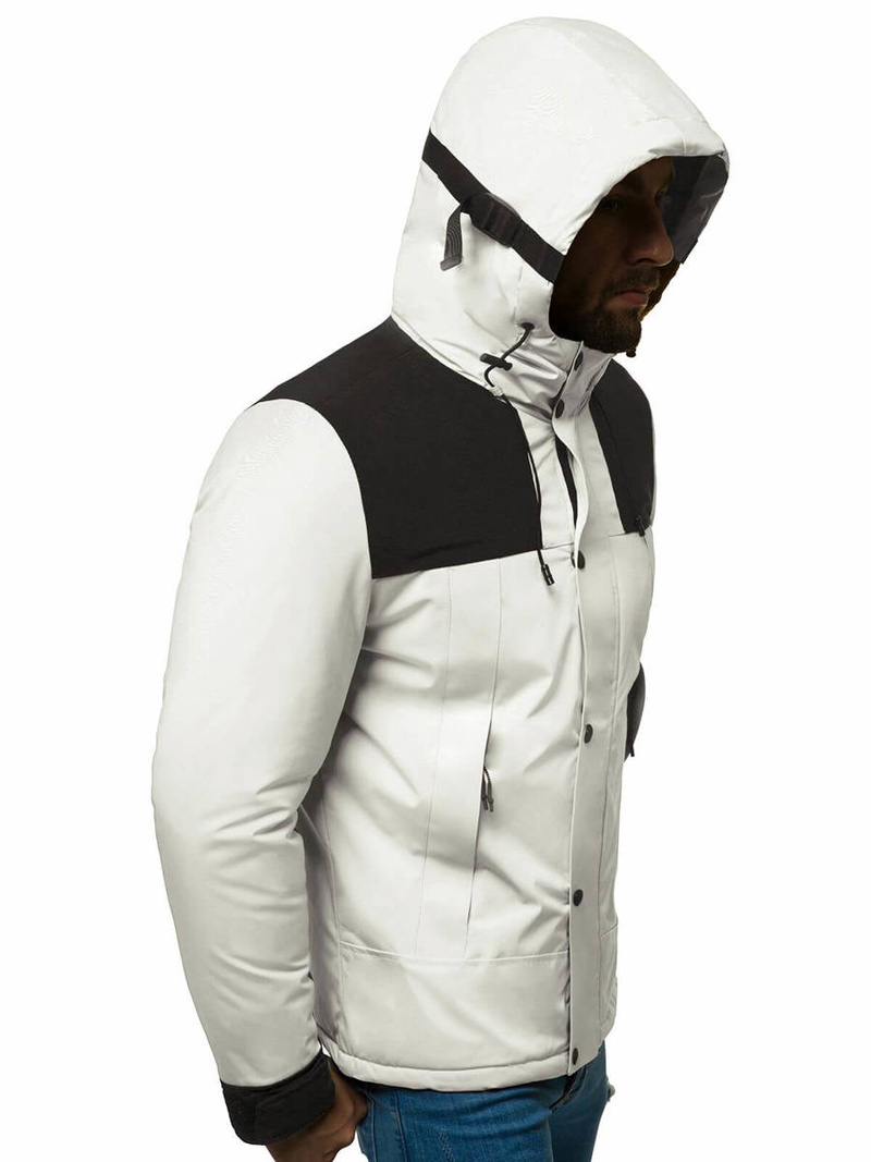 Куртка чоловіча екрю OZONEE JS/J1905