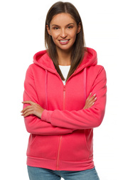Bluza damska rozpinana z kapturem dodatkowa js/w03