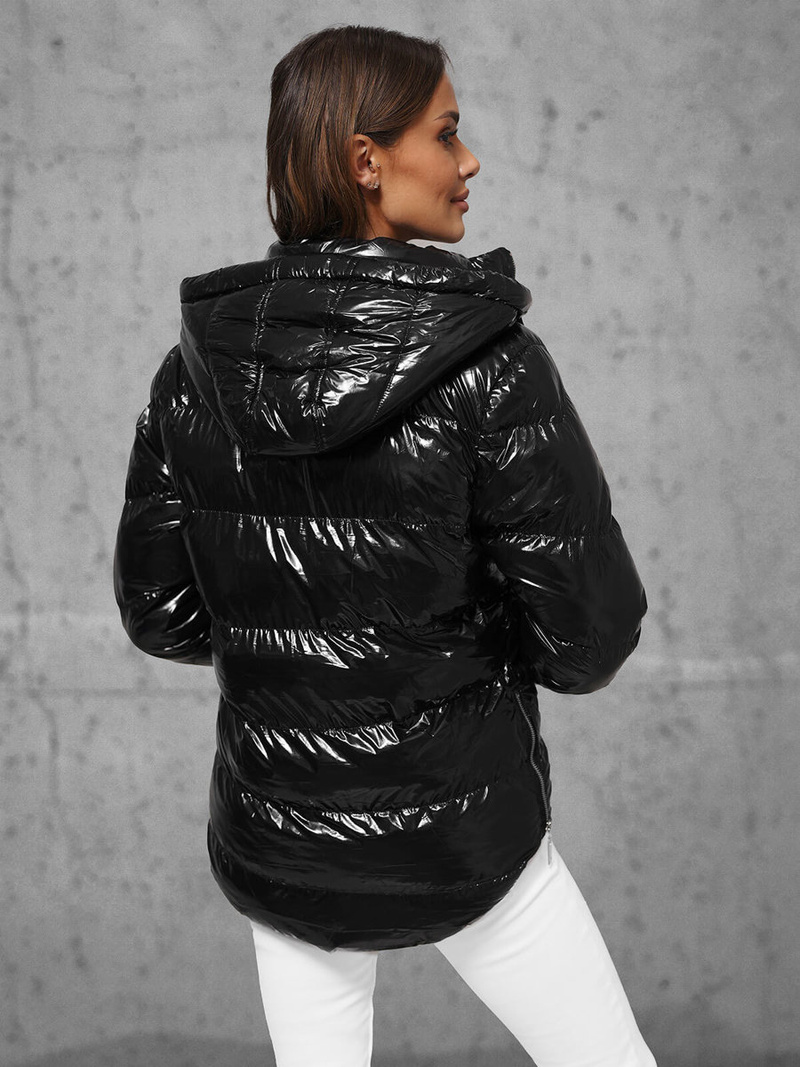 Куртка жіноча чорна OZONEE JS/5M3172/392