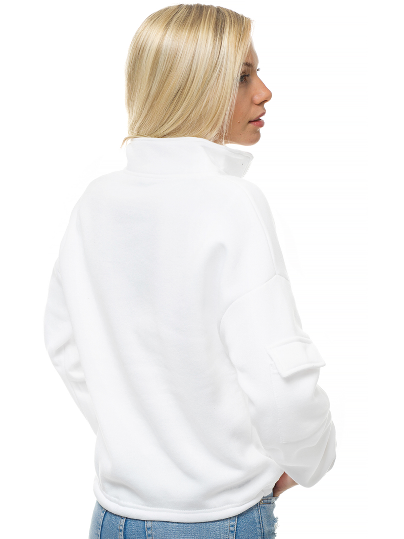 Bluza damska biała OZONEE JS/KSW2029