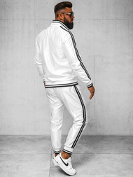 Komplet dresowy męski biały OZONEE O/3C103/1