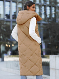 Стьобаний жіночий жилет Гiрчична OZONEE JS/5M3165/84