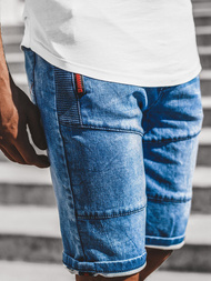 Spodenki jeansowe męskie niebieskie OZONEE RF/HY348