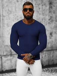 Sweter męski ciemno-niebieski OZONEE NB/MMB602/5Z