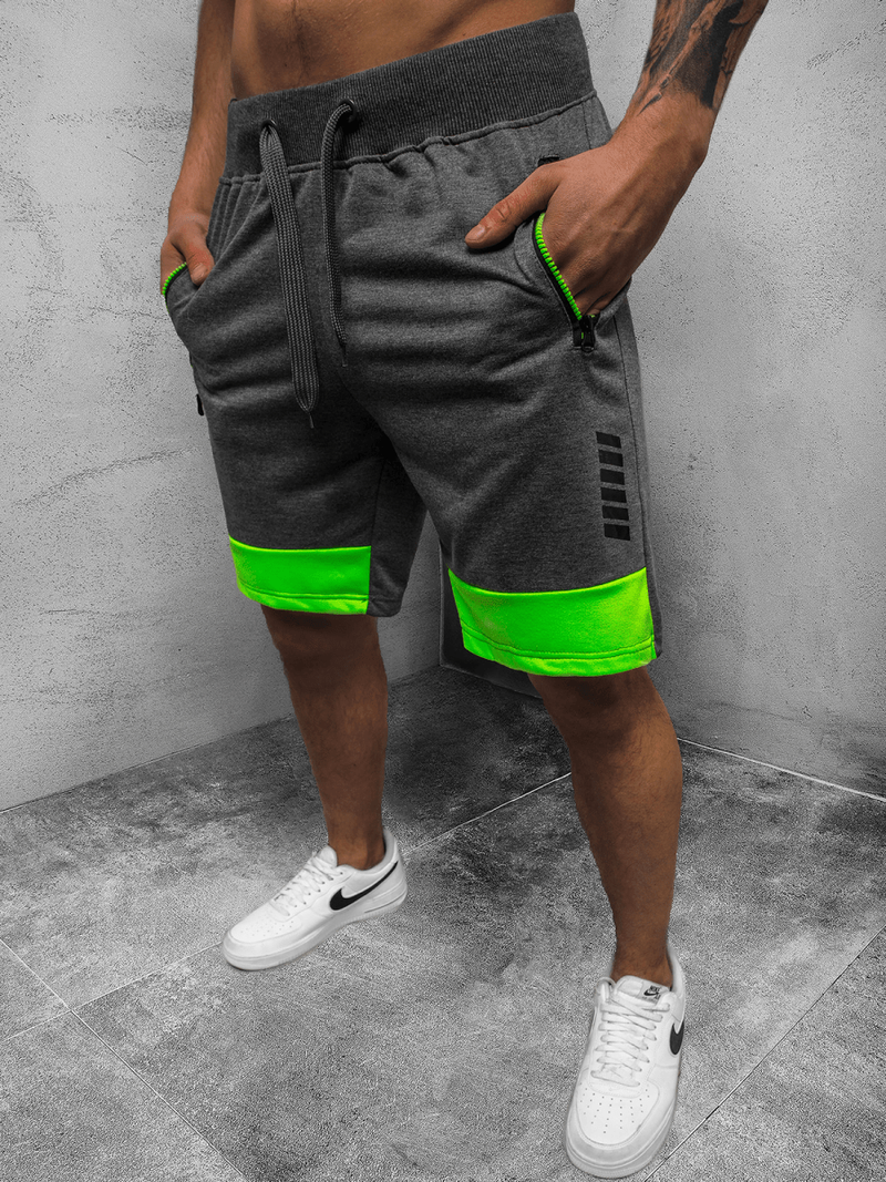 Шорти чоловічі Графітові OZONEE JS/68K10053