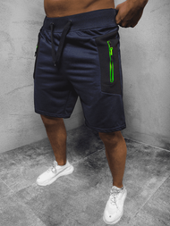 Spodenki dresowe męskie granatowe OZONEE JS/68K10268