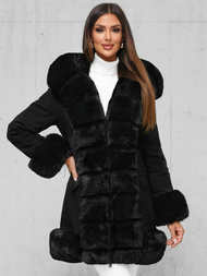 Куртка жіноча Чорна OZONEE JS/11Z8089Z