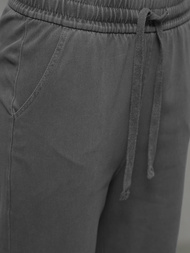 Spodnie jeansowe damskie wide leg grafitowe OZONEE O/330098