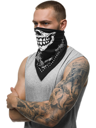 Bandana męska czarna OZONEE BND105