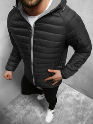 Куртка чоловіча Чорно-Сiра OZONEE JS/M13022/392