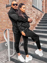Спортивні костюми для пар 07 Чорнi