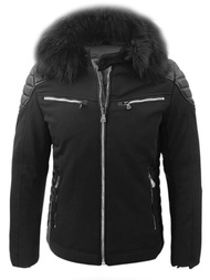 Kurtka zimowa męska czarna OZONEE O/99101Z 