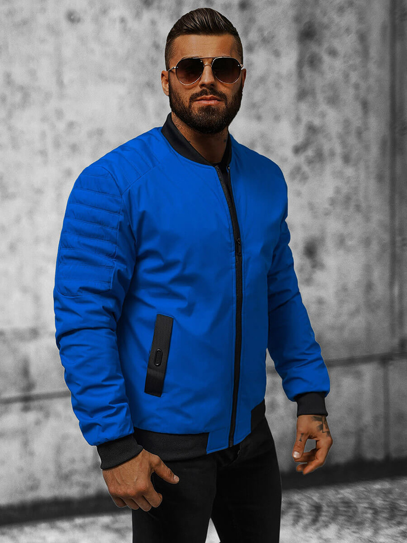 Куртка чоловіча cиня OZONEE JS/84M3007/184