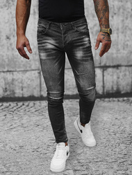 Чоловічі джинси Чорнi OZONEE NB/MP0019N