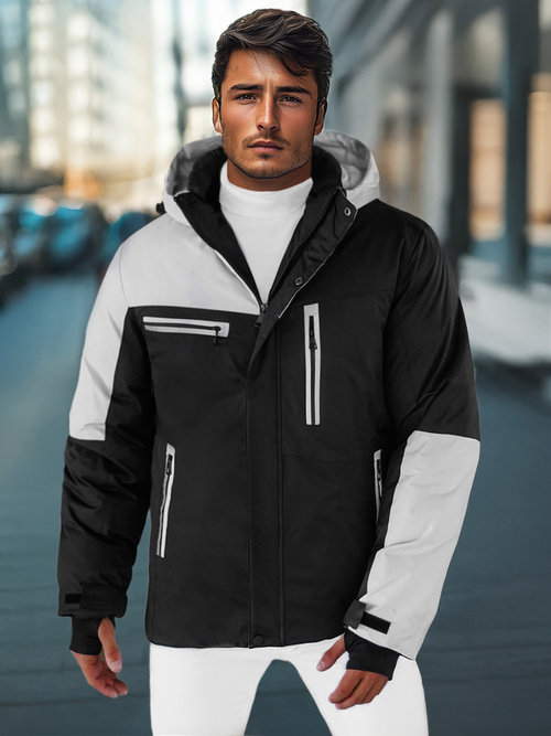 Куртка Чоловіча Чорно-Сiра OZONEE JS/91M9903/92Z