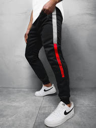 Штани спортивні чоловічі Чорно-Сiрi OZONEE JS/K50003