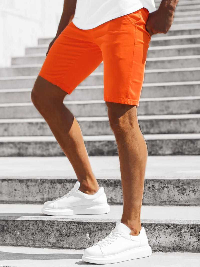 Шорти чоловічі Помаранчевi OZONEE JB/JP1142