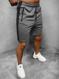 Spodenki dresowe męskie grafitowe OZONEE JS/68048/5