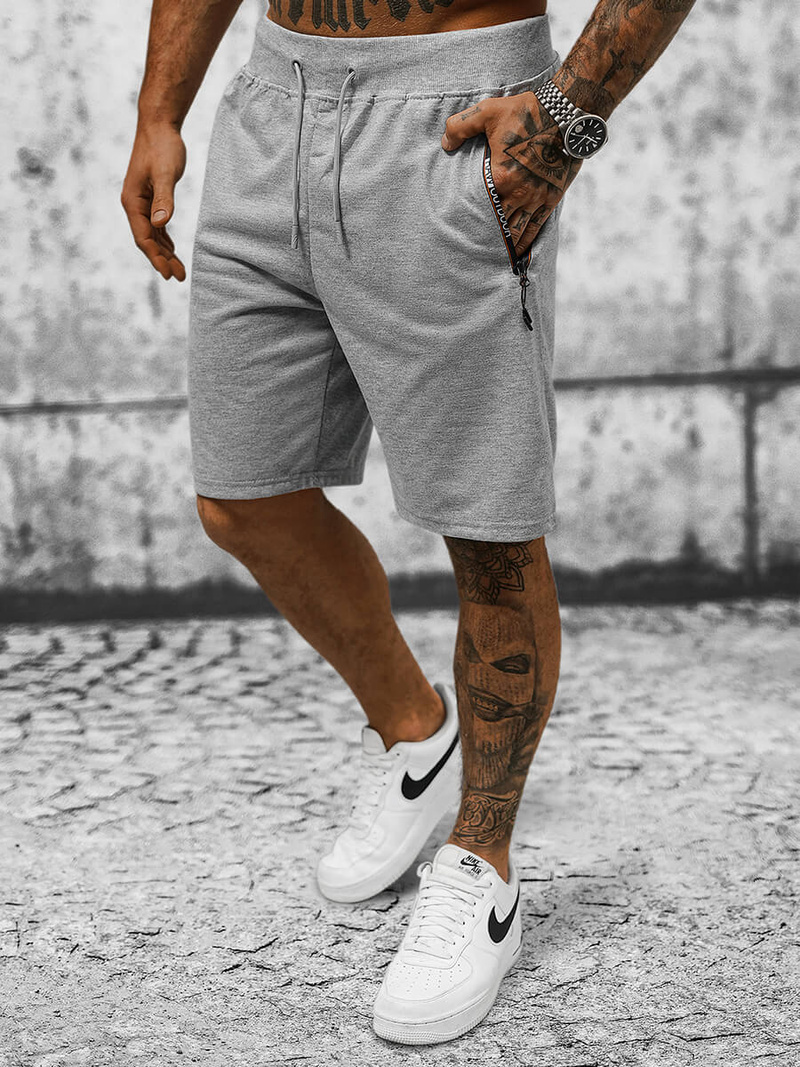 Шорти чоловічі Сiрий OZONEE JS/8K922