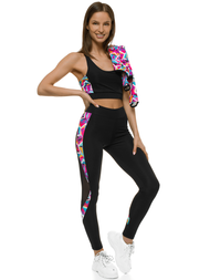 Жіночий спортивний костюм з трьох частин Кольоровий OZONEE O/MS01