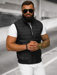 Безрукавка чоловіча Чорна OZONEE JS/MY77Z