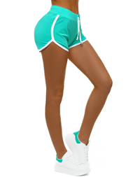 Шорти спортивні жіночі м’ятні OZONEE O/Z49