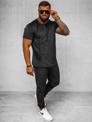 Спортивний костюм чоловічій чорний OZONEE O/12135Z