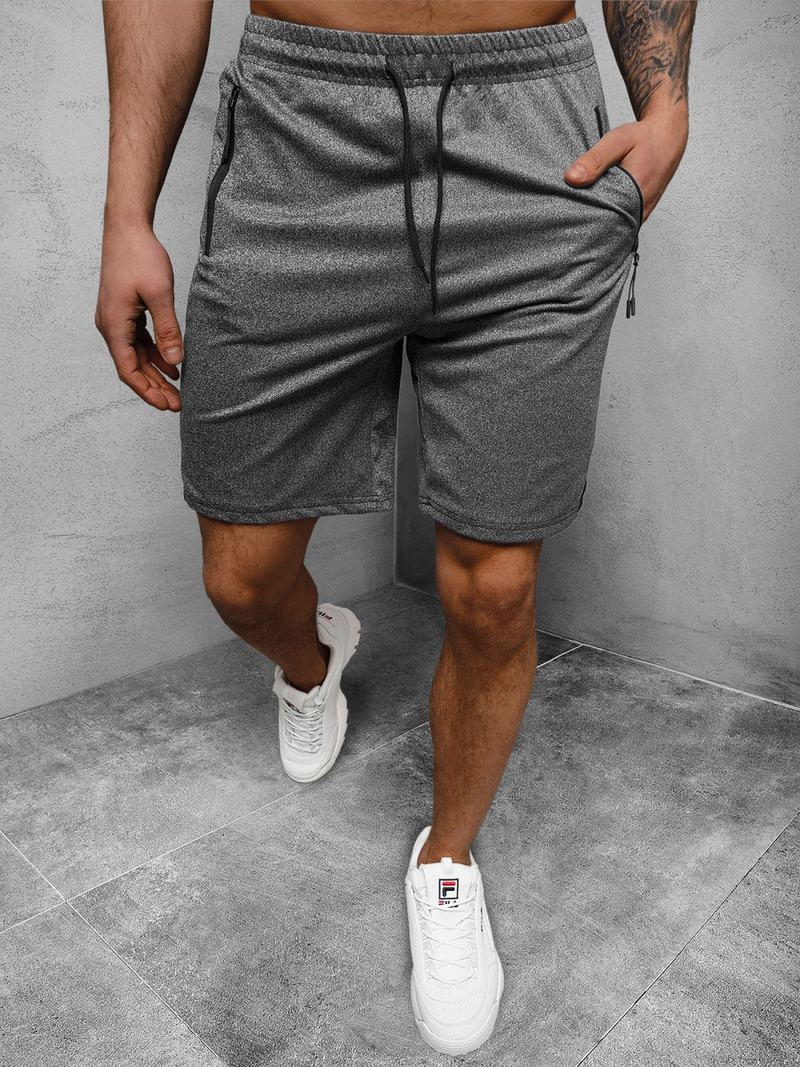 Шорти чоловічі графіт OZONEE JS/68022