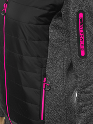 Kurtka damska czarna OZONEE JS/KSW4001