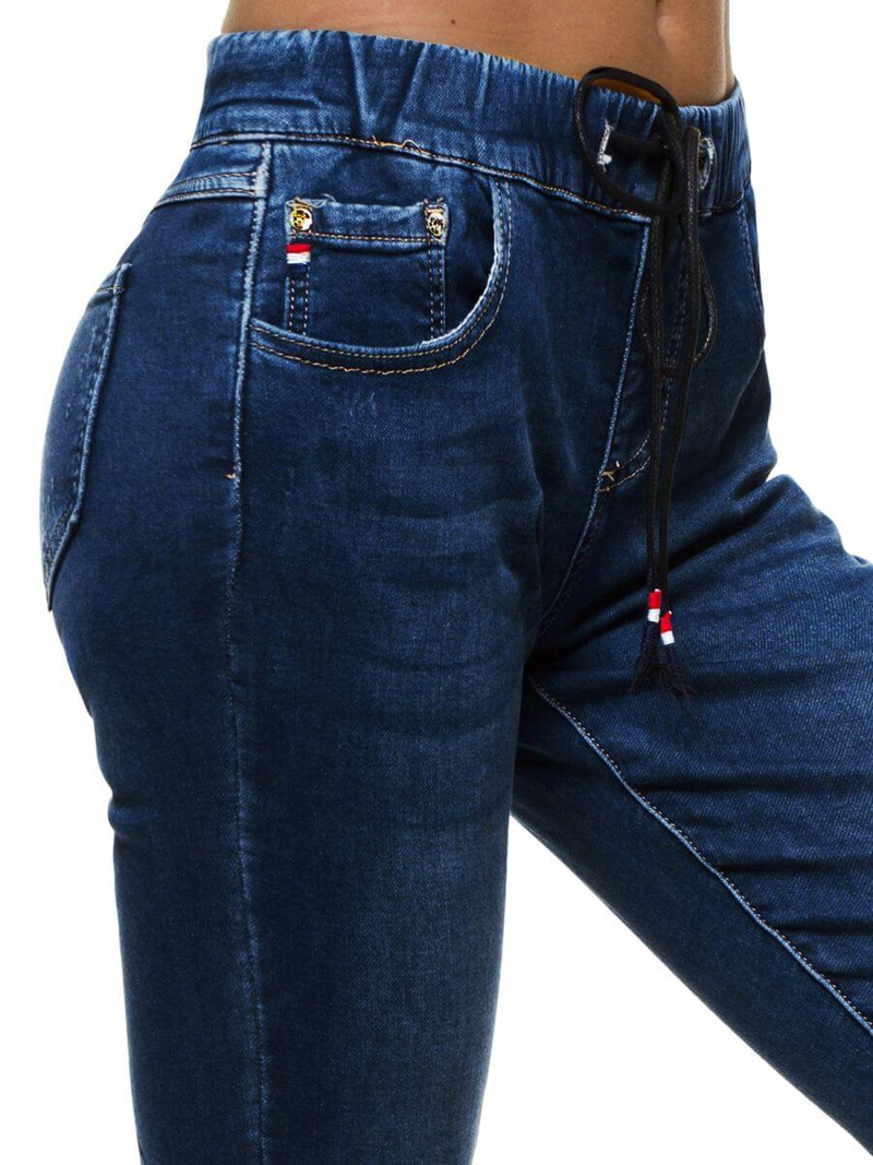 Spodnie jeansowe damskie niebieskie OZONEE O/WL1859