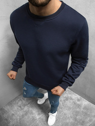 Bluza męska crewneck granatowa OZONEE JS/2003Z