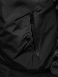 Куртка чоловіча чорна OZONEE JS/84M3037/392