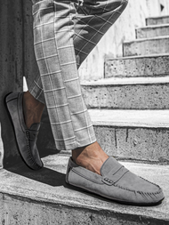 Чоловіче взуття снікерси Slip On Сiрi T/125