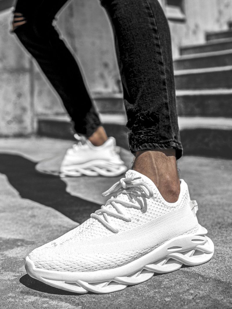 Sneakersy białe OZONEE B/2051/20