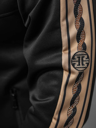 Komplet dresowy męski czarny OZONEE O/3A167