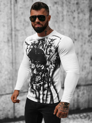 Longsleeve męski biały OZONEE O/B257