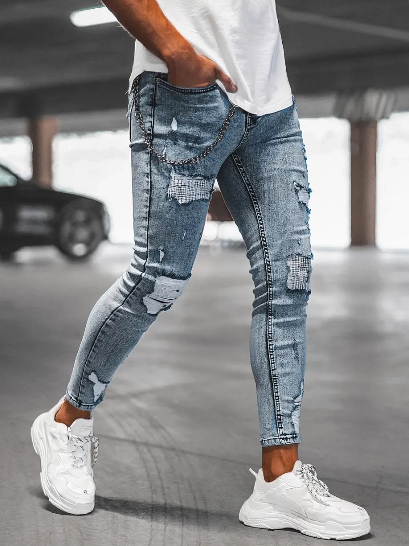 Штани чоловічі Яскраво-Синi OZONEE DP/214