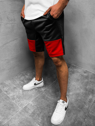 Spodenki dresowe męskie czarne OZONEE JS/81020Z