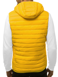 Безрукавка чоловіча Жовта OZONEE JS/HDL88002