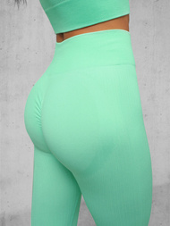 Жіночий спортивний костюм з двох частин м'ятна OZONEE O/SY2308