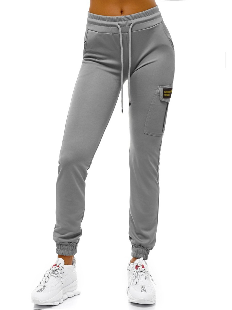 Spodnie dresowe damskie szare OZONEE O/82320