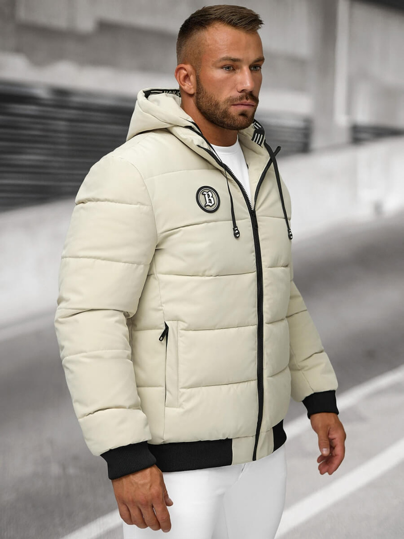 Куртка зимова чоловіча Кремова OZONEE JS/31M5026/280